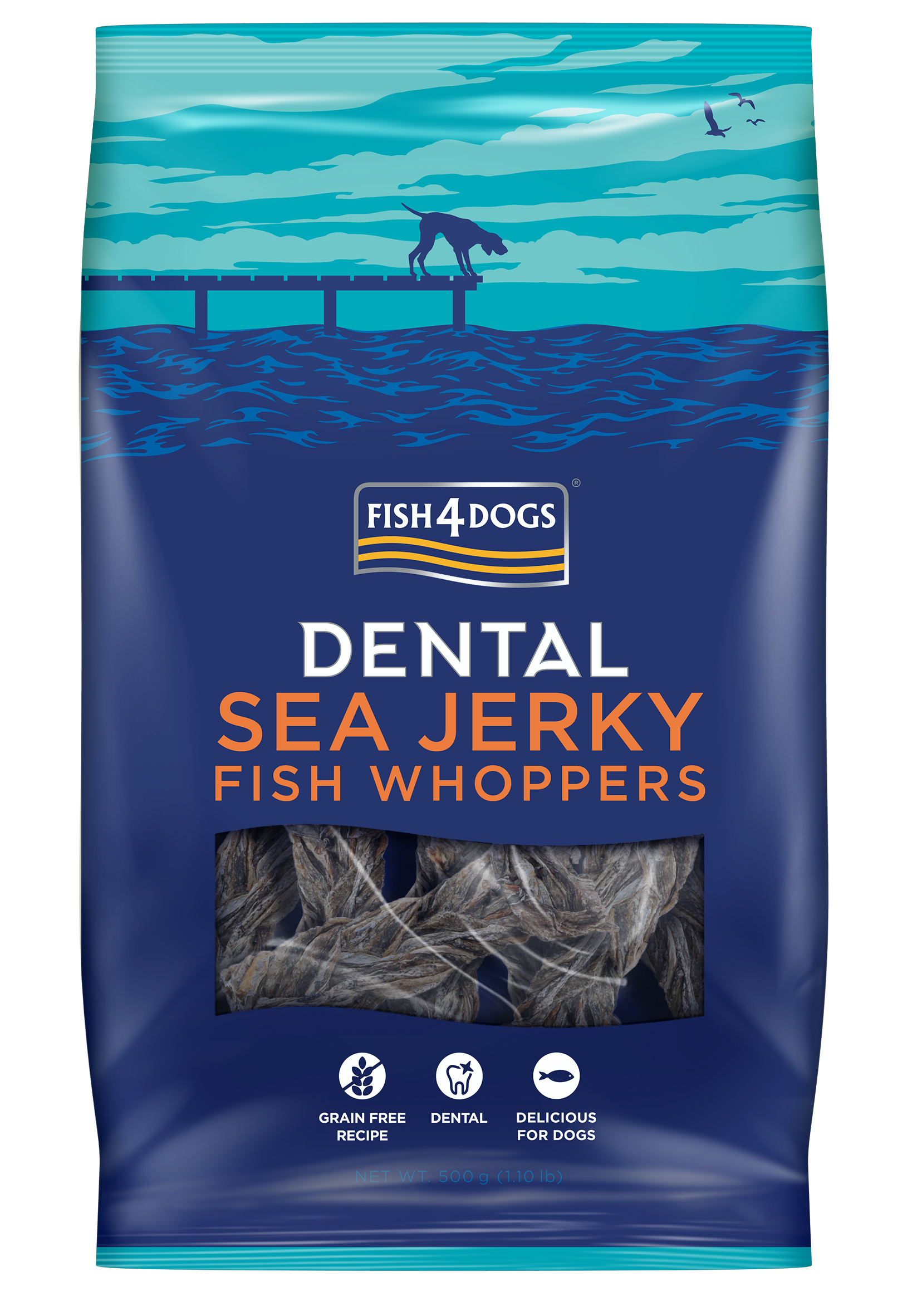 Fish4Dogs Sea Jerky Fish Whoppers