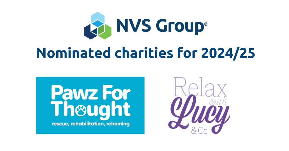 NVS Group’s Nominated Charities for 2024/25: Supporting Pawz For Thought and Relax with Lucy